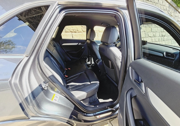 Audi Q3 cena 57700 przebieg: 239647, rok produkcji 2013 z Szczekociny małe 781